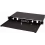 LogiLink FB0001B 19 inch 1U uitschuifbare glasvezellasmof, lege behuizing, zwart