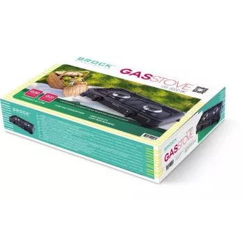 Brock GS 2002 BK draagbare gasbrander - zwart