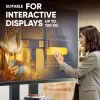 ONKRON TS2811E-B mobiele tv-standaard voor 50-120 inch schermen, zwart