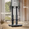 ONKRON TS2811E-B mobiele tv-standaard voor 50-120 inch schermen, zwart