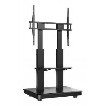 ONKRON TS2811E-B mobiele tv-standaard voor 50-120 inch schermen, zwart