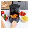 MPM MFR-12 heteluchtfriteuse 1500W 3,2L zwart