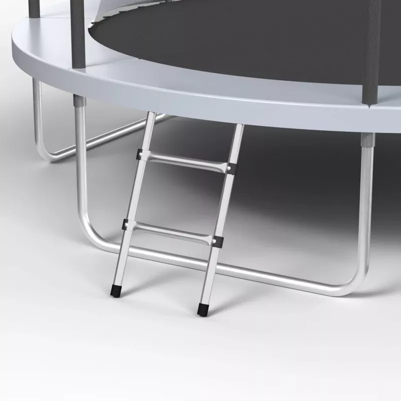 REBEL Active Trampoline PRO 8ft/244cm met veiligheidsnet en ladder