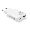 EVERACTIVE GaN QC3.0 45W USB-C wandoplader SC-460Q wit