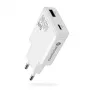 EVERACTIVE GaN QC3.0 45W USB-C wandoplader SC-460Q wit
