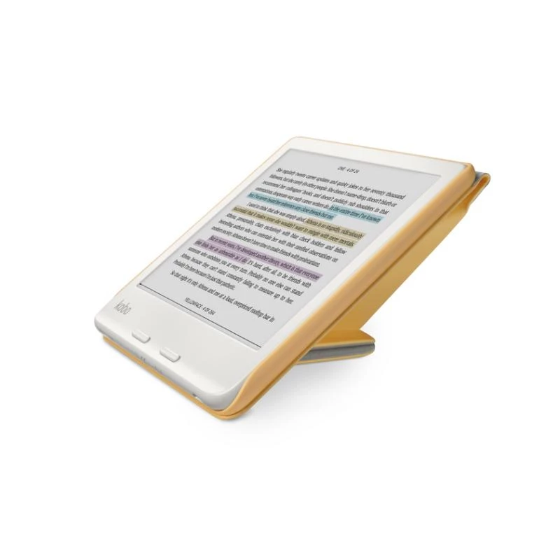 Kobo SleepCover voor Libra 2 - foliohoes met slaap-/wekfunctie - geel