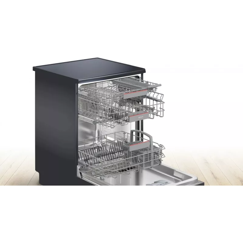 Bosch SMS4ENC06E vrijstaande vaatwasser, 13 couverts, 44 dB, Silver Inox