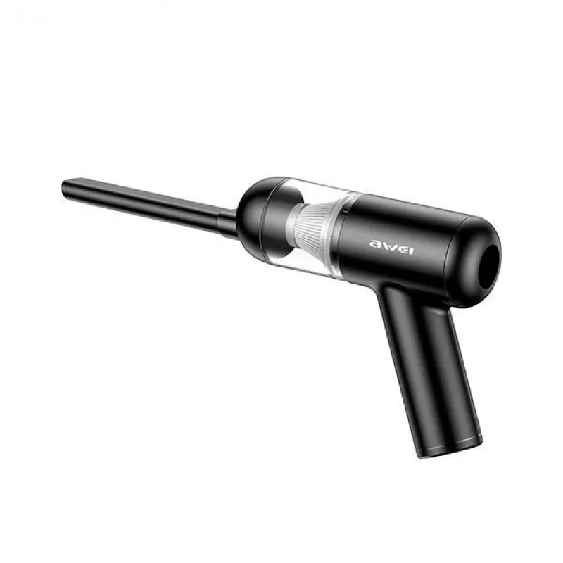 AWEI Mini accu-stofzuiger V2 zwart 5000Pa zuigkracht USB-C