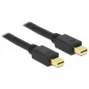 Delock 83473 Mini DisplayPort-kabel, Mini DisplayPort (M) naar Mini DisplayPort (M), 1 m, Zwart