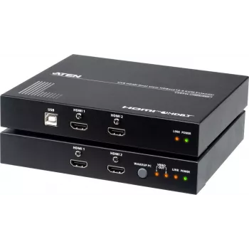 ATEN CE824 USB-HDMI Dual-View HDBaseT 2.0 KVM-extender