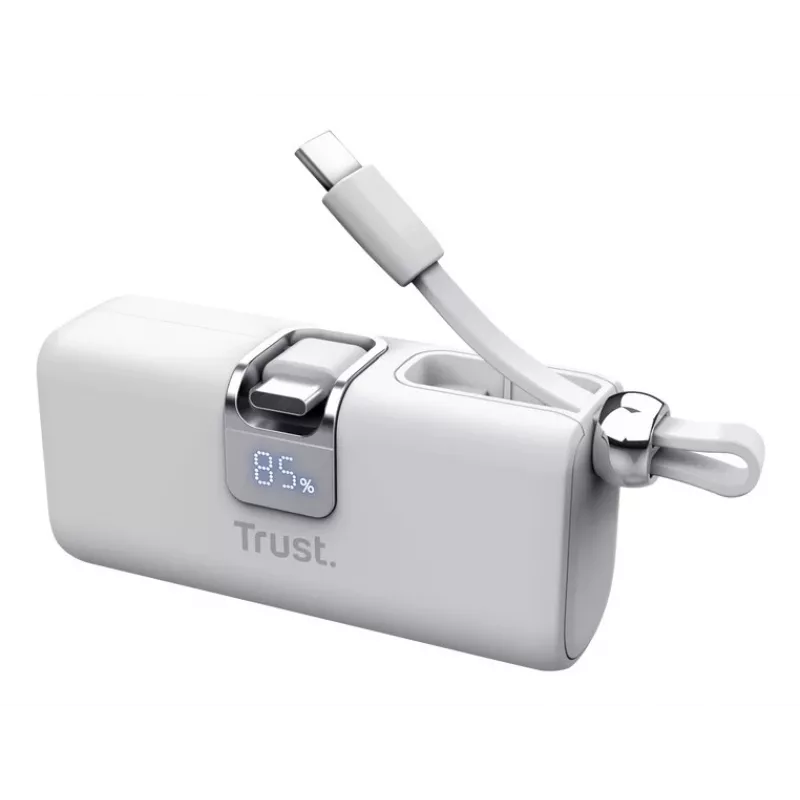 Trust Pacto 5000 mAh witte powerbank