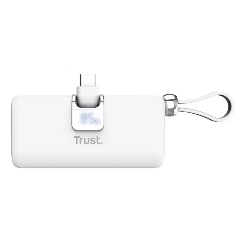 Trust Pacto 5000 mAh witte powerbank