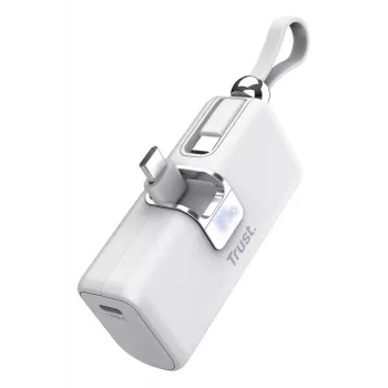 Trust Pacto 5000 mAh witte powerbank