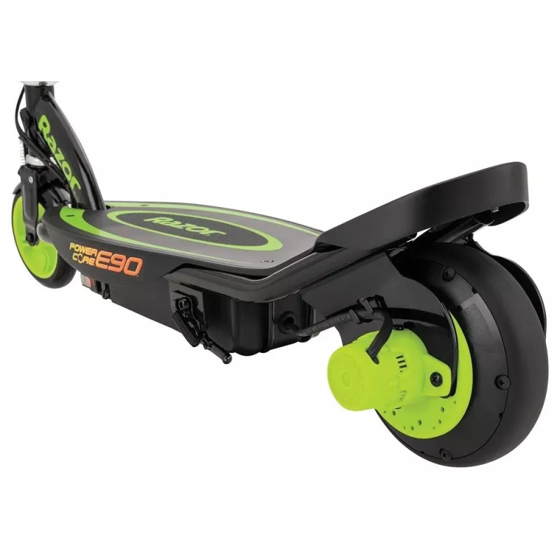 Razor Power Core E90 elektrische scooter - 16 km/h - zwart/groen