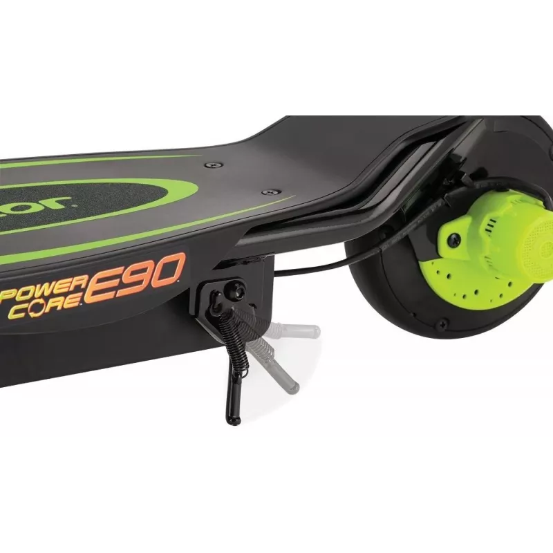 Razor Power Core E90 elektrische scooter - 16 km/h - zwart/groen