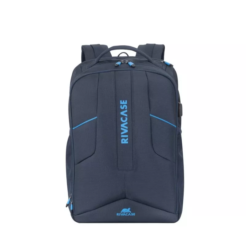 Rivacase 7861 17.3 inch laptoptas rugzak blauw