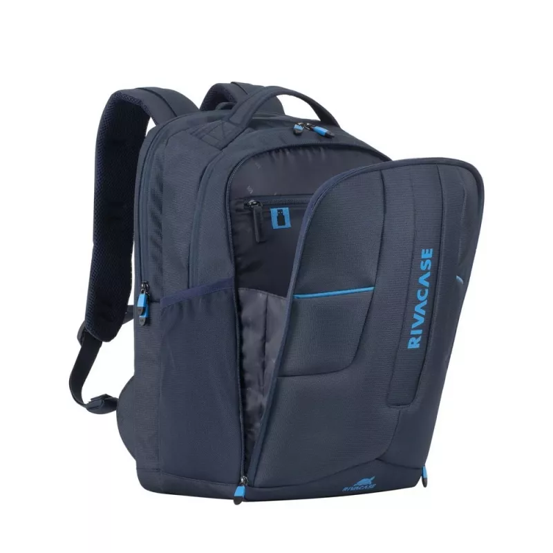 Rivacase 7861 17.3 inch laptoptas rugzak blauw