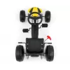 MILLY MALLY skelter met pedalen Viper geel