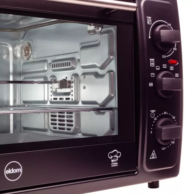 ELDOM PR500 oven 48L 2000W zwart/zilver