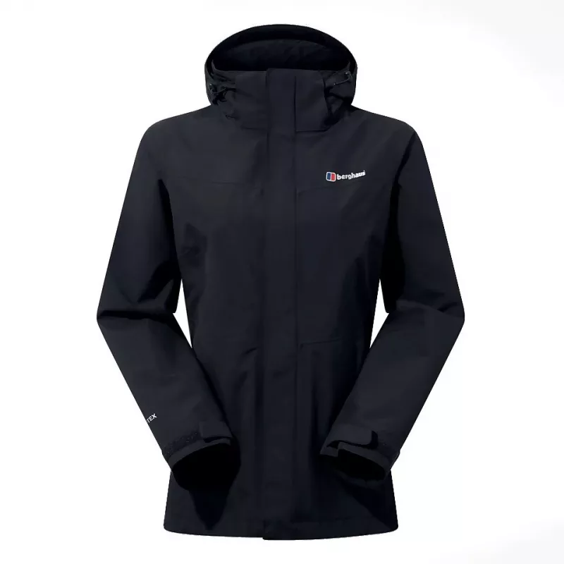 Berghaus Hillwalker Gore-Tex InterActive jas - damesjack, maat M (zwart)