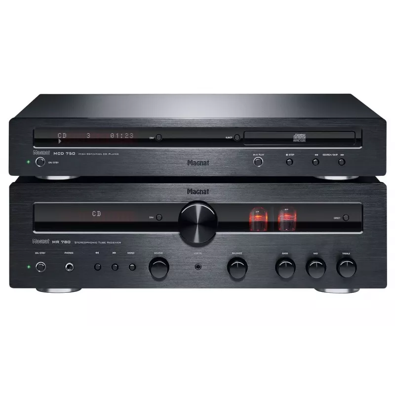 MAGNAT MR 780 hybride stereoversterker zwart