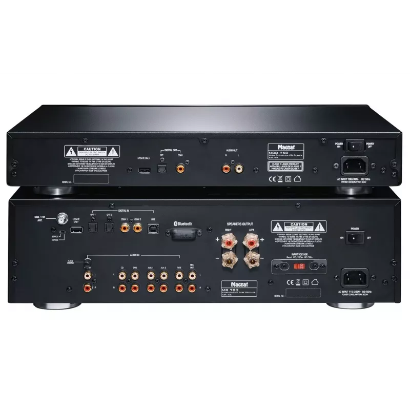 MAGNAT MR 780 hybride stereoversterker zwart