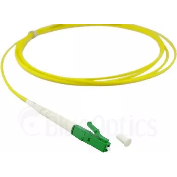BlueOptics glasvezel patchkabel simplex LC-APC / LC-APC SM OS2 50,0 m geel