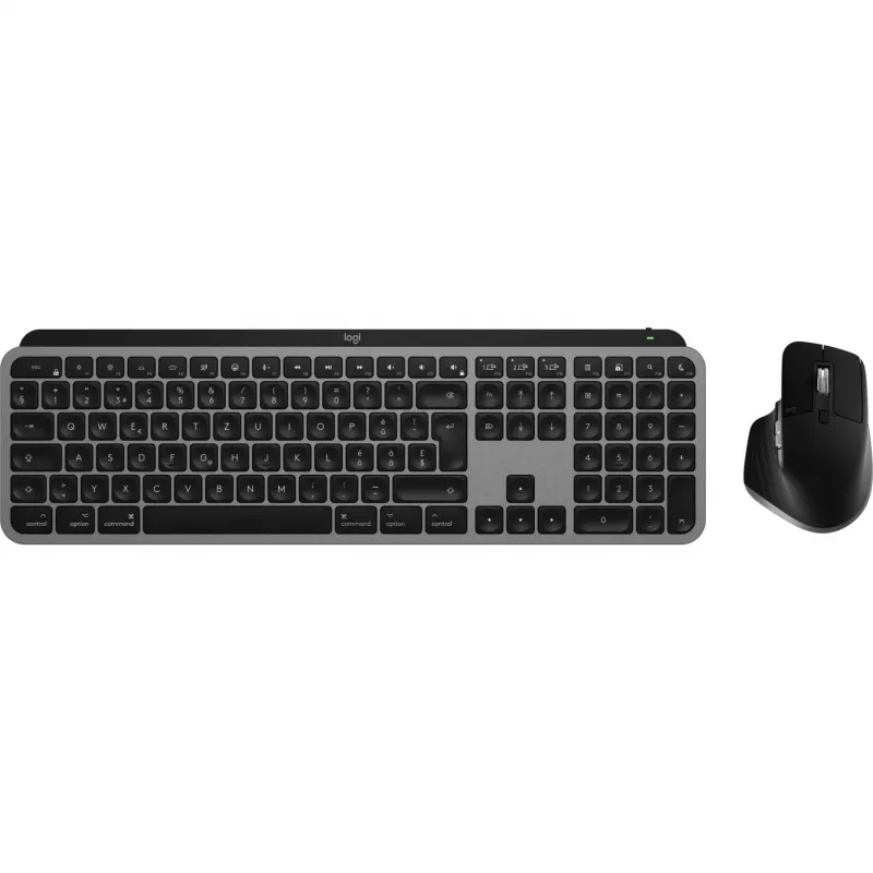 Logitech MX Keys S Combo voor Mac - Space Grey - Zwitserse indeling