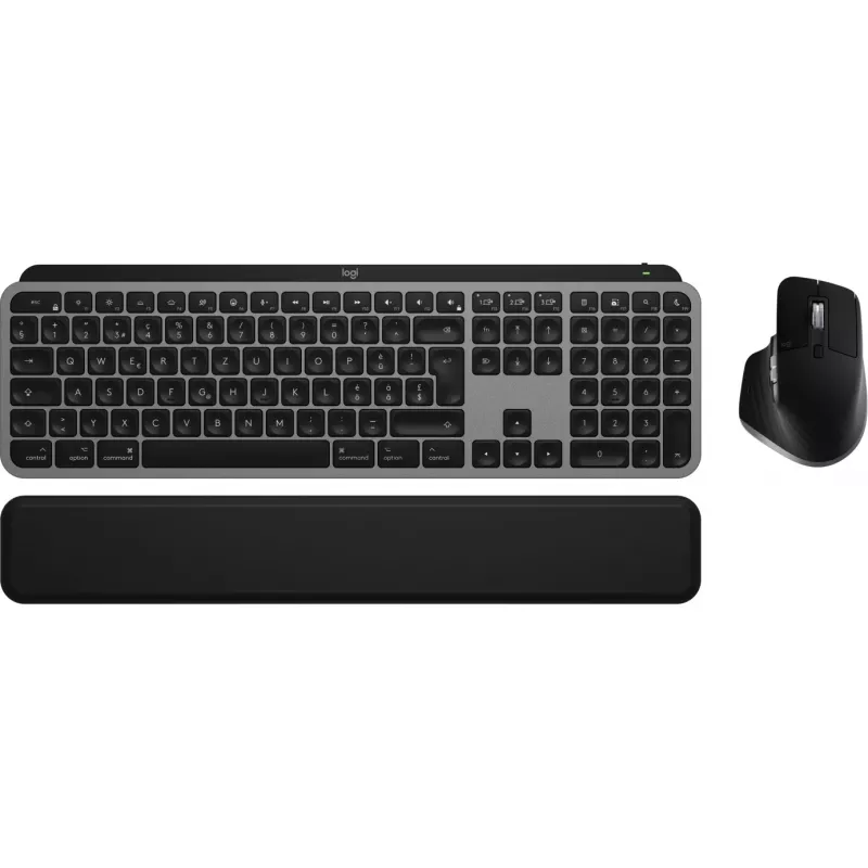 Logitech MX Keys S Combo voor Mac - Space Grey - Zwitserse indeling