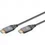 Goobay 76274 actieve optische HDMI-kabel (AOC) 8K/60Hz 48 Gbit/s 10m zwart/grijs