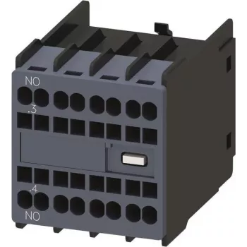 Siemens SIRIUS 3RH29 hulpschakelaarblok, 1 NO, schroefaansluiting, frontmontage, 3RH2911-2HA10