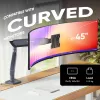 ONKRON G95-G tafelmount voor 17-45 inch monitors, grafiet