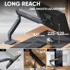 ONKRON G95-G tafelmount voor 17-45 inch monitors, grafiet