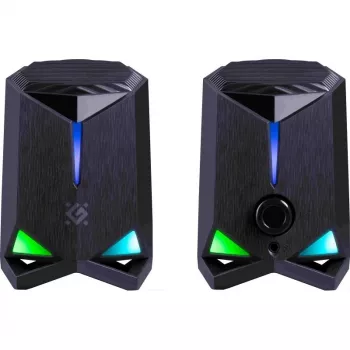 Defender Rocket 2.0 pc-luidsprekers 6W LED zwart