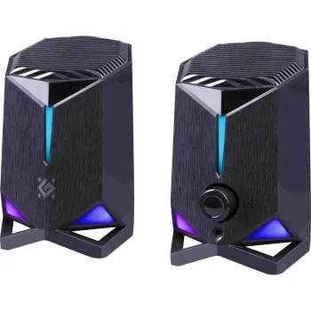 Defender Rocket 2.0 pc-luidsprekers 6W LED zwart