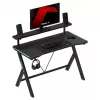 HUZARO Hero 1.9 RGB zwart gaming bureau