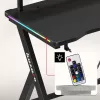 HUZARO Hero 1.9 RGB zwart gaming bureau