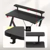 HUZARO Hero 1.9 RGB zwart gaming bureau