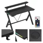 HUZARO Hero 1.9 RGB zwart gaming bureau