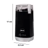 ELDOM MK40 koffiemolen zwart 150W messenmolen