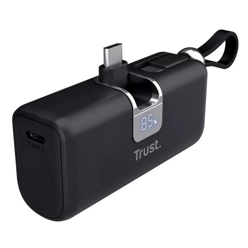 Trust Mobile Pacto powerbank 5000 mAh zwart