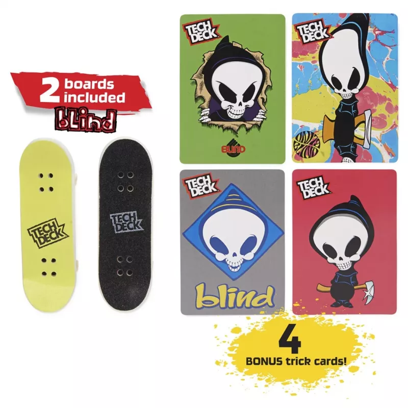 SPINMASTER Tech Deck Ramp X-Connect Neon Mega Park met fingerboard