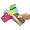 SPINMASTER Tech Deck Ramp X-Connect Neon Mega Park met fingerboard