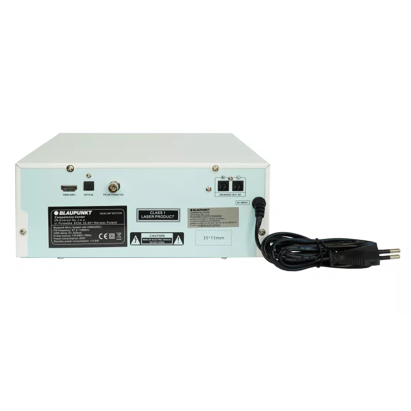 Blaupunkt MS30.2BT Edition microsysteem met Bluetooth, cd, USB, HDMI ARC, FM-radio, 2x25W RMS, zwart