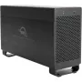 OWC Mercury Elite Pro Dual - externe RAID-behuizing - 2 bays - 2,5/3,5 inch - SATA I/II/III - USB 3.1 Gen 1 & eSATA - aluminium - zwart