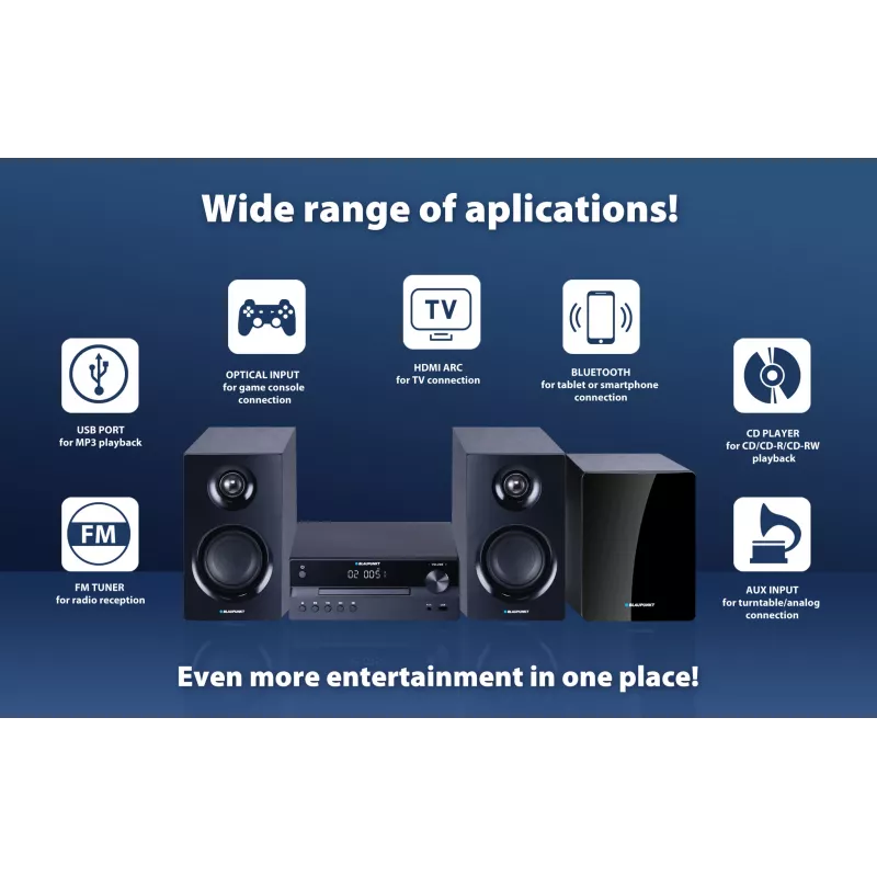 Blaupunkt MS55SUB micro-receiver