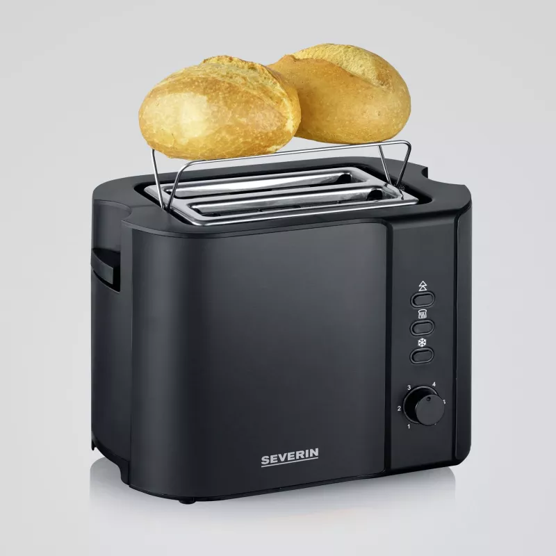 Severin AT 9552 toaster 2 slice zwart 800 W