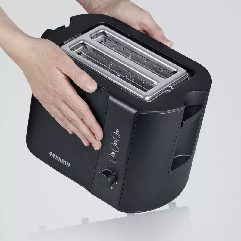 Severin AT 9552 toaster 2 slice zwart 800 W