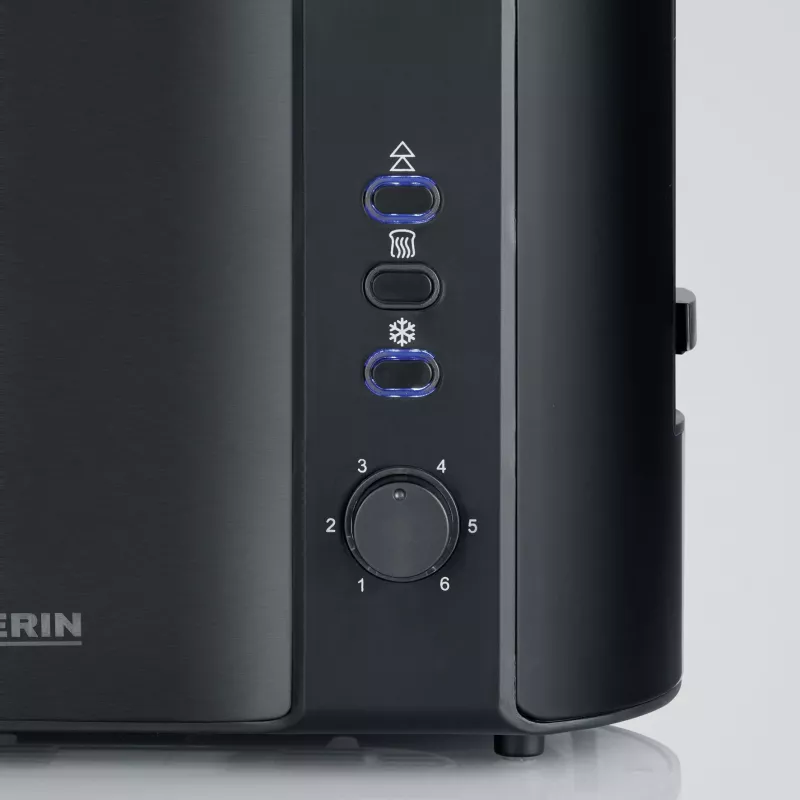 Severin AT 9552 toaster 2 slice zwart 800 W