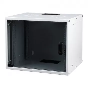 EFB Elektronik BASIC 19 inch wandmontage netwerkkast 6U, 450mm diepte, Flat Pack, wit (RAL 9010)